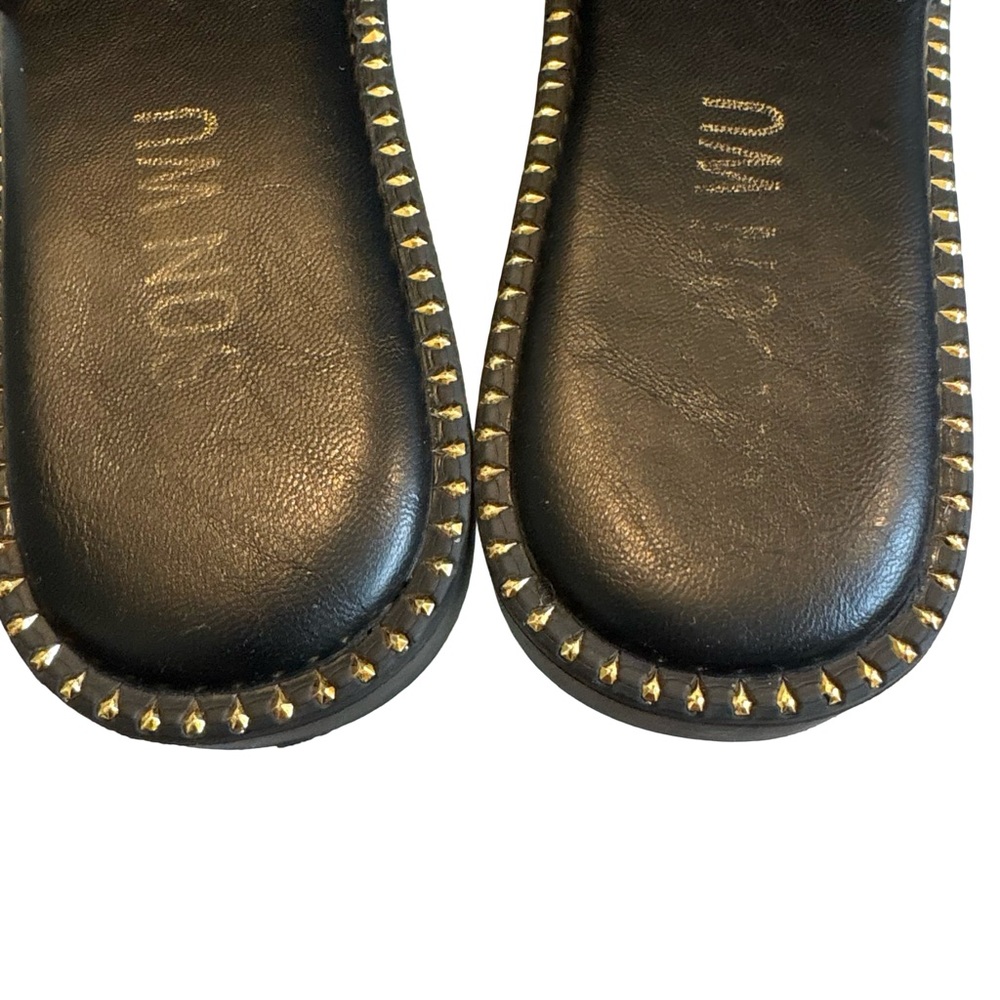 Jason Wu Black Danis Slide Sandals, Sz 7.5 - Picture 9 of 11